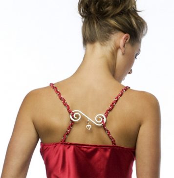Bra Barrettes Helps to Tuck Bra Straps out of Sight