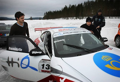 Carl Preparing for the Porsche Carrera Cup