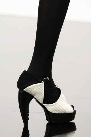 Chanel Black and White Shoes