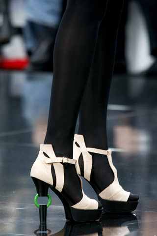 Chanel Shoes with Ring Detail