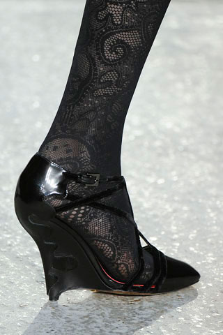 Christian Lacroix Black Shoes