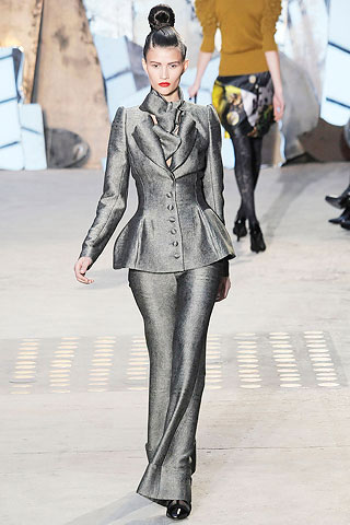 Christian Lacroix Grey Suit