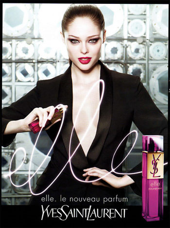 Coco Rocha for Elle YSL