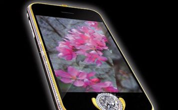 Diamond Encrusted iPhone 3G