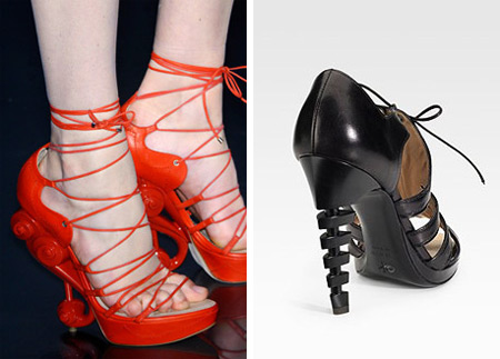 Dior and Proenza Schouler Weird Shoes