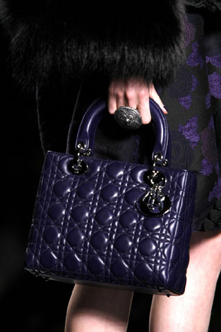 Dark Blue Dior Bag