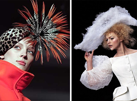 Fashion Hats Ralph Lauren and Christian Dior
