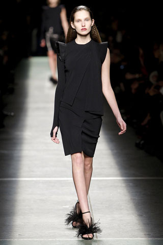 Givenchy Black Gothic Dress