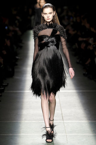 Givenchy Fur Dress