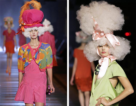 John Galliano Weird Fashion Hats