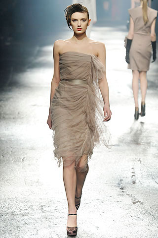 Lanvin Beige Dress