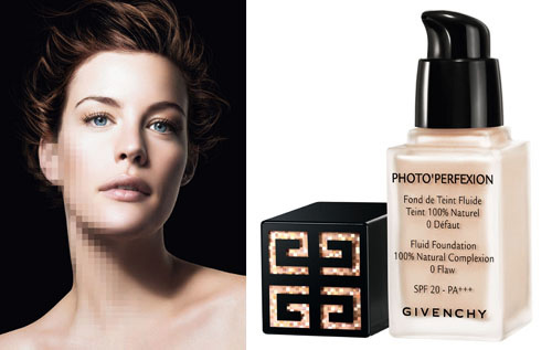 Liv Tyler for Givenchy Fluid Foundation