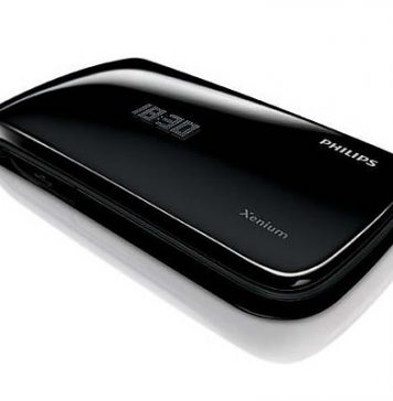 Stylish Clamshell Cell Phone Philips Xenium X530