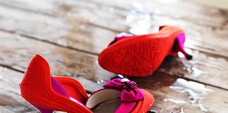 SWIMS City Slippers: Fashionable "High Heel" Galoshes