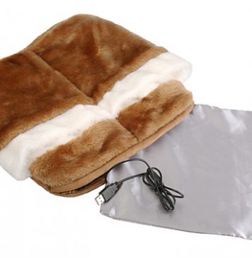 USB-Powered Heated Slippers