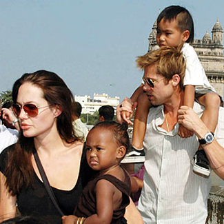 Angelina Jolie and Brad Pitt Family