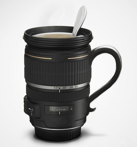 Camera Lens Coffee Mug