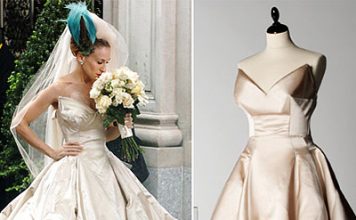 Carrie Bradshaw Wedding Gown by Vivienne Westwood Sold Out