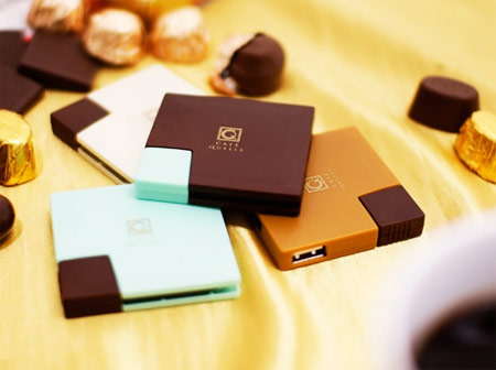 Chocolate USB Hubs