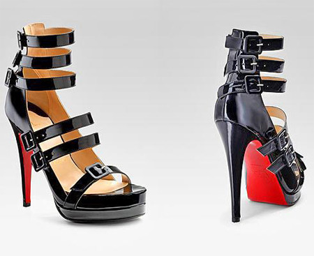 Christian Louboutin Black Sandals