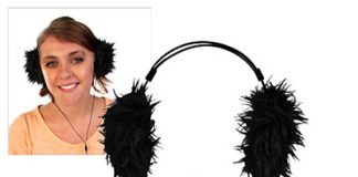 Fluffy Earmuff Headphones Will Rock You While Keeping You Cozy