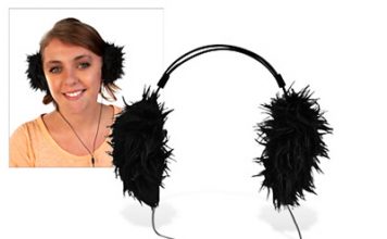 Fluffy Earmuff Headphones Will Rock You While Keeping You Cozy