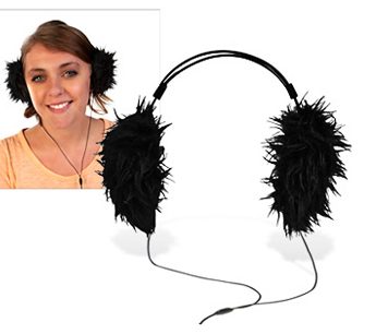 Fluffy Earmuff Headphones Will Rock You While Keeping You Cozy