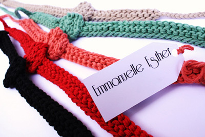 Emmanuelle Esther Knitted Accessories