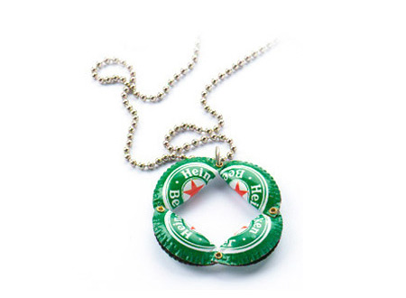 Heineken Caps Necklace