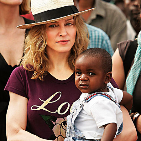 Madonna and Malawian Child