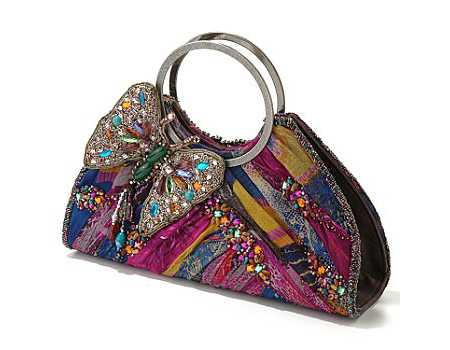 Mary Frances Bag with Butterfly