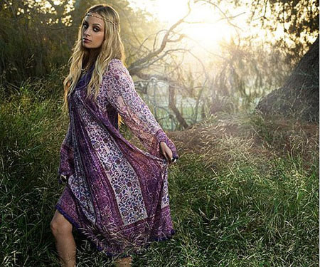 Nicole Richie Hippie Style