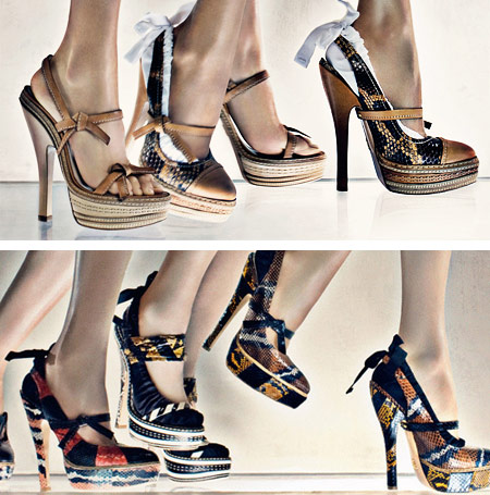 Prada Spring Summer 2009 Shoes