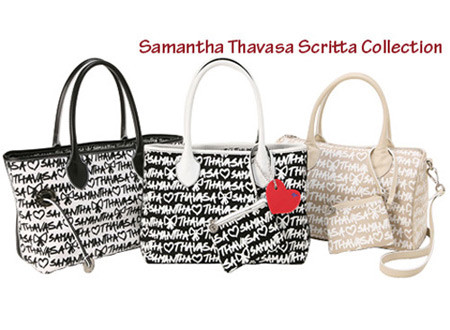 Samantha Thavasa Scritta Bags