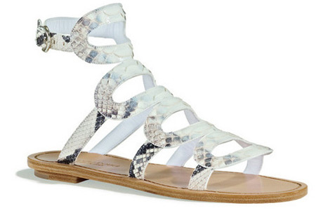 Sergio Rossi Gladiator Flat Sandals