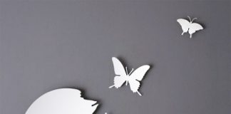 Butterfly Clocks Designed by Susanne Philippson