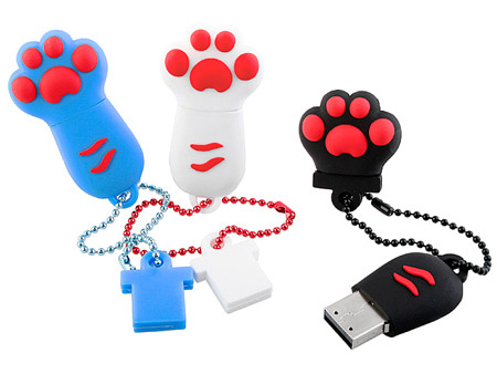 Cute Paw USB Flash Drives