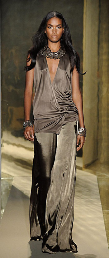 Donna Karan V-Neck Top