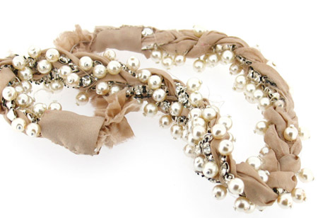 Fashionable Pearls Headband