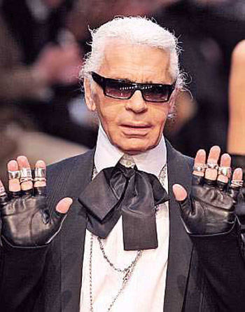 Fashion Designer Karl Lagerfeld