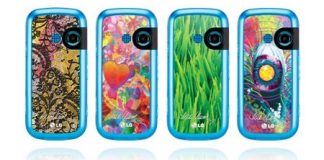 LG Rumor2 – The Heidi Klum Skins Collection
