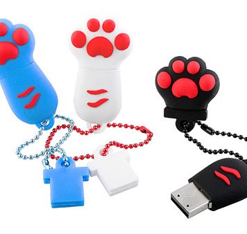 Cute Paw USB Flash Drive