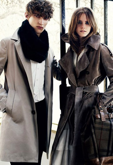 Emma Watson Burberry Ads