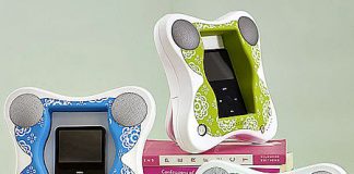 iPod or iPhone Speakers with Beautiful Butterflies