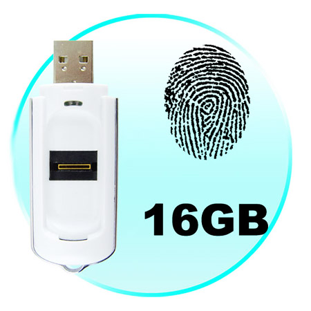 USB Fingerprint Security Lock Flash Disk