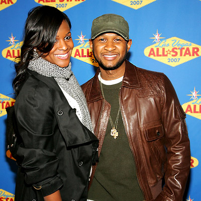 Usher and Tameka Foster Raymond