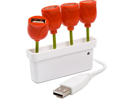 4 Port Tulip USB Hub