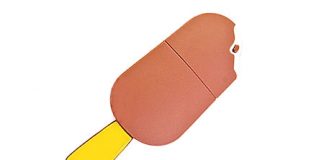 USB Flash Drive in the Guise of a Chocolate Popsicle