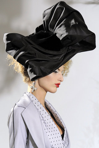 Dior Haute Couture Extravagant Hat