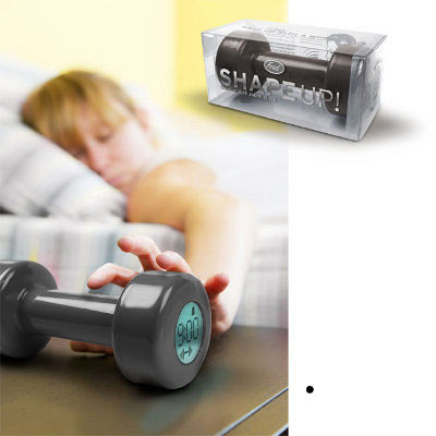 Dumbbell Alarm Clock